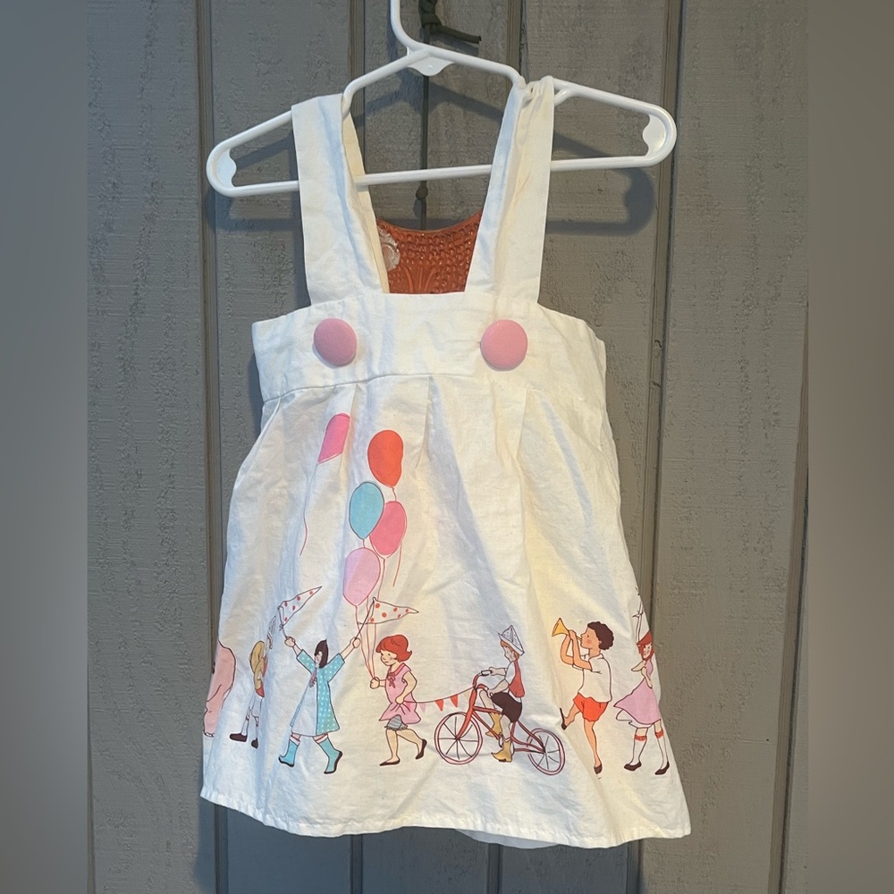 Caught Ya Lookin Retro 4T top pinafore